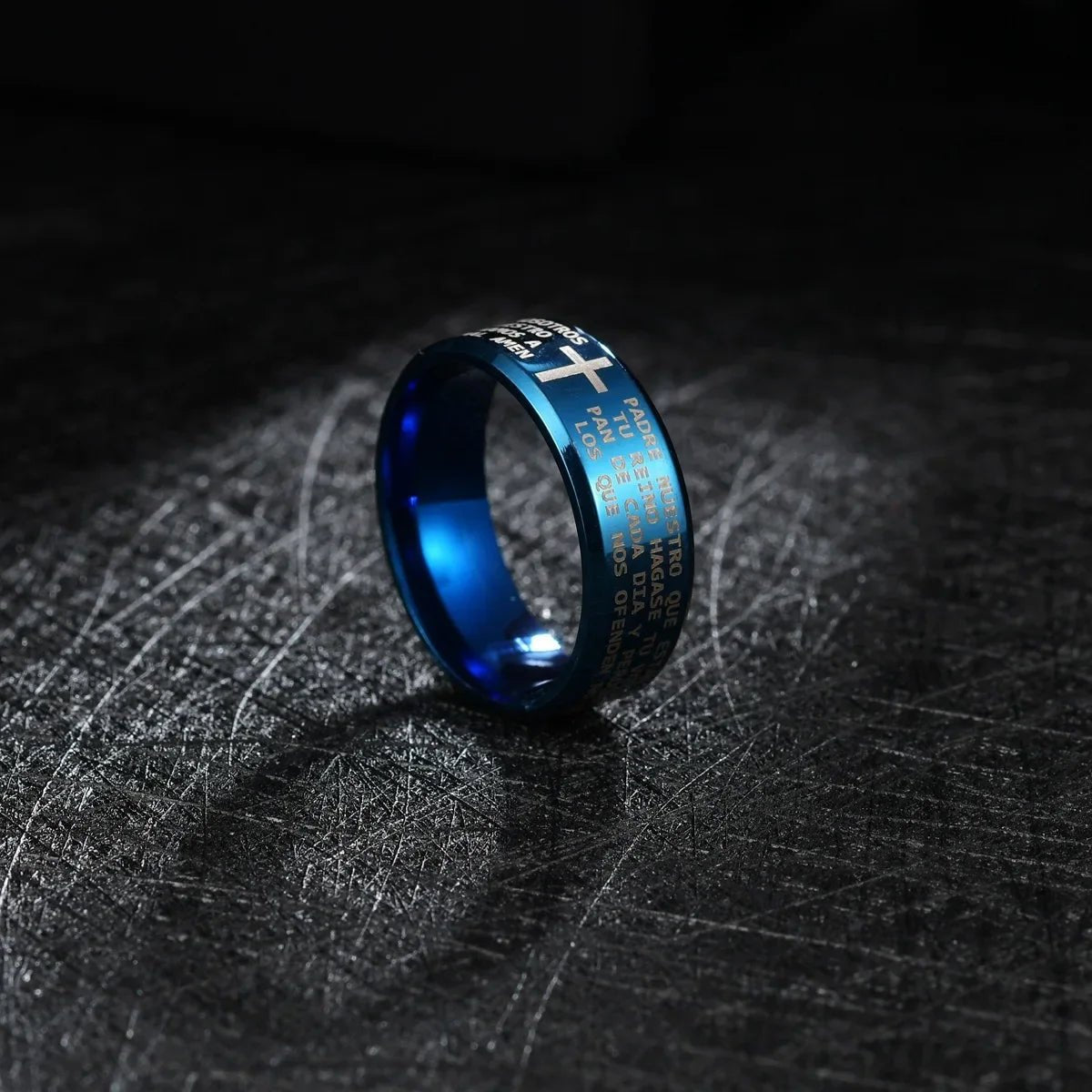 ✝️ Bague Chrétienne en Acier – Foi & Élégance IntemporelleGoVibeshop777