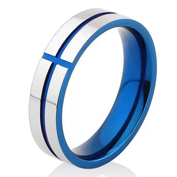 ✝️ Bague Chrétienne en Acier – Foi & Élégance IntemporelleGoVibeshop777