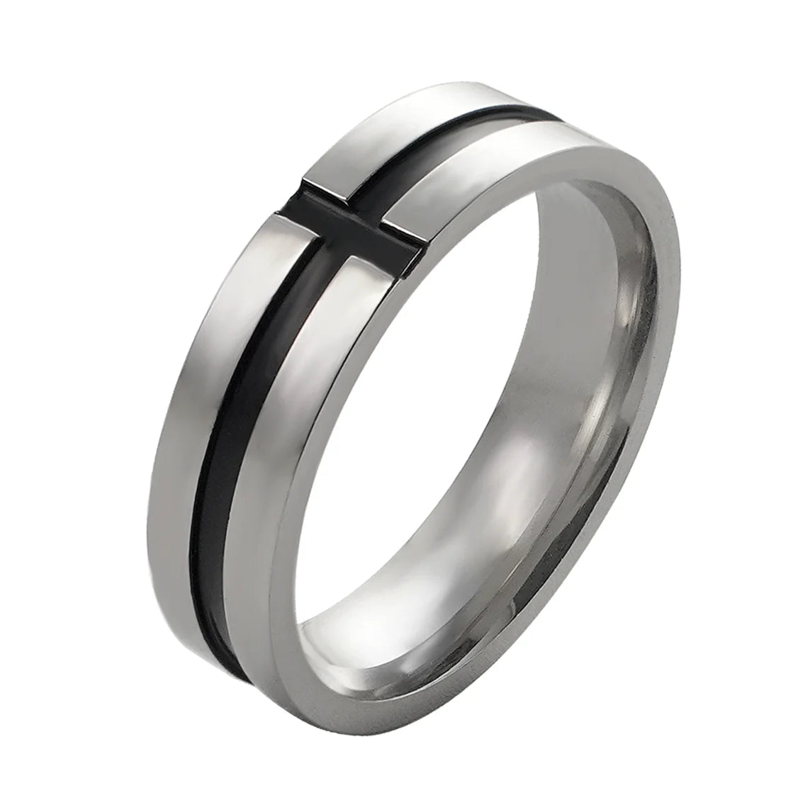 ✝️ Bague Chrétienne en Acier – Foi & Élégance IntemporelleGoVibeshop777