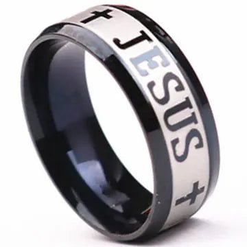 ✝️ Bague Chrétienne en Acier – Foi & Élégance IntemporelleGoVibeshop777