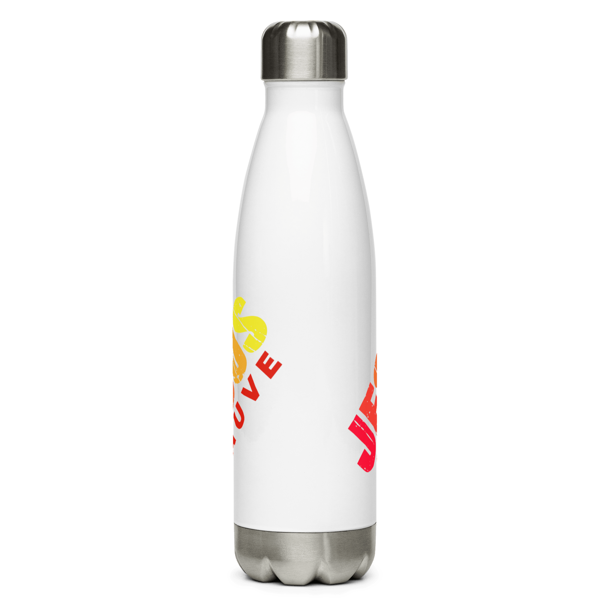 Gourde isotherme en acier inoxydable jesus sauve GoVibeshop777