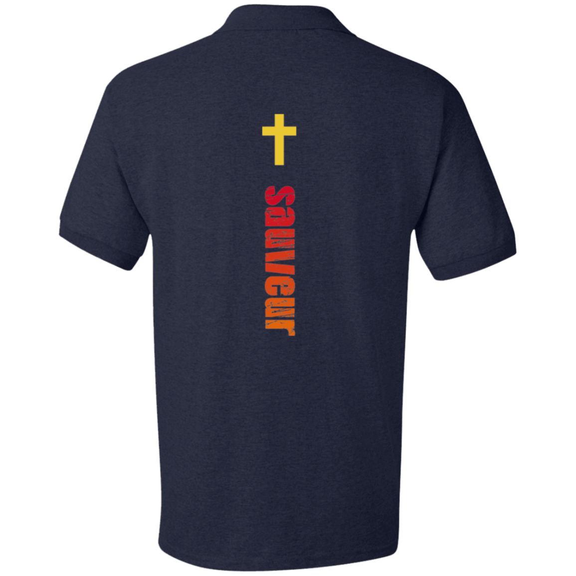 Polo Shirt en Jersey Jesus Sauve GoVibeshop777