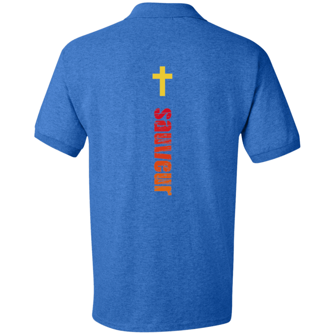 Polo Shirt en Jersey Jesus Sauve GoVibeshop777