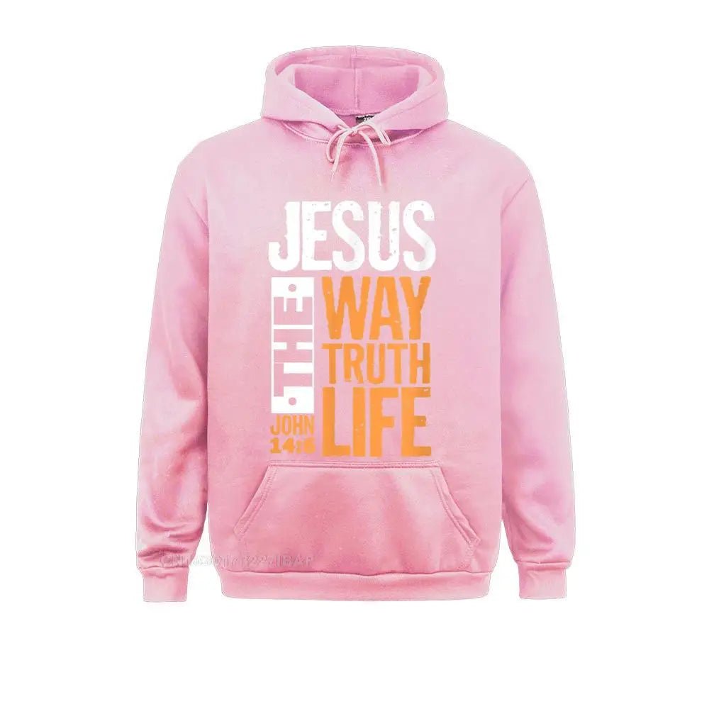 Pullover a capuche Jesus la véritéGoVibeshop777