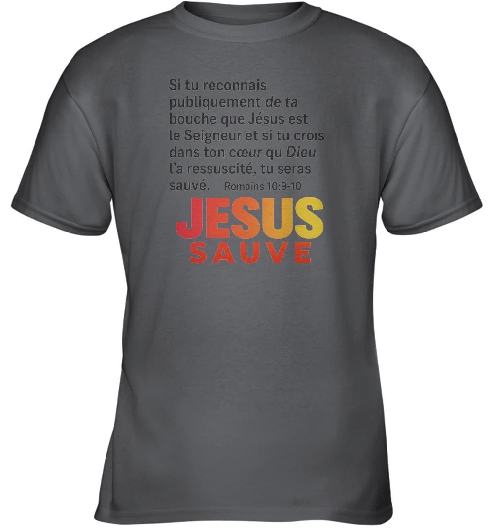 🌟 T-shirt Gildan Heavy Cotton 5000B – Jesus sauveGoVibeshop777
