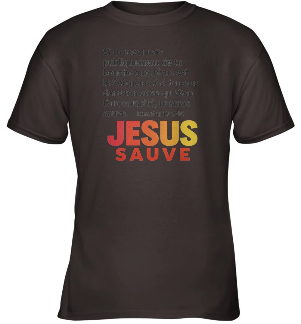 🌟 T-shirt Gildan Heavy Cotton 5000B – Jesus sauveGoVibeshop777