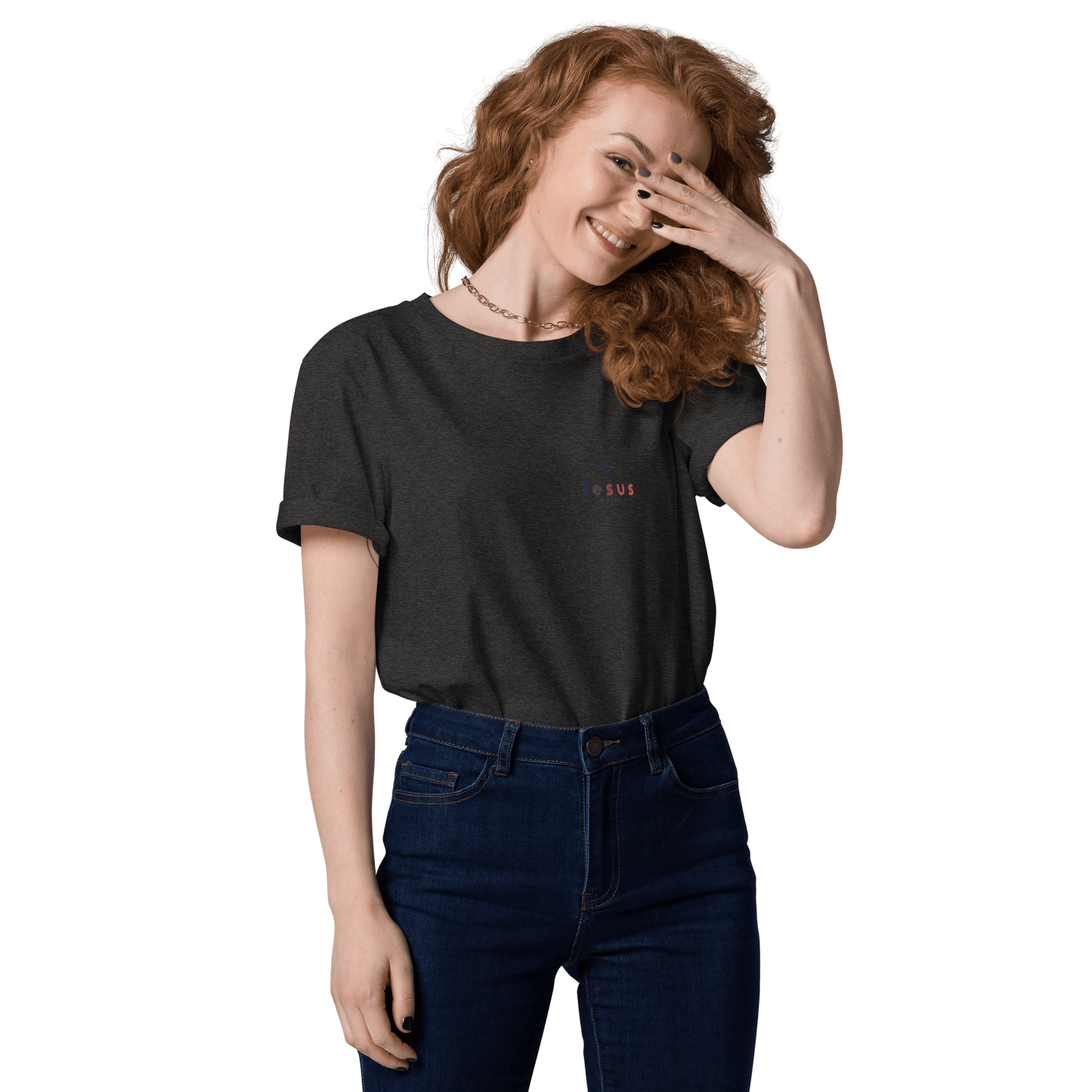 T-shirt unisexe en coton biologique jesus sauveT - SHIRTGoVibeshop777