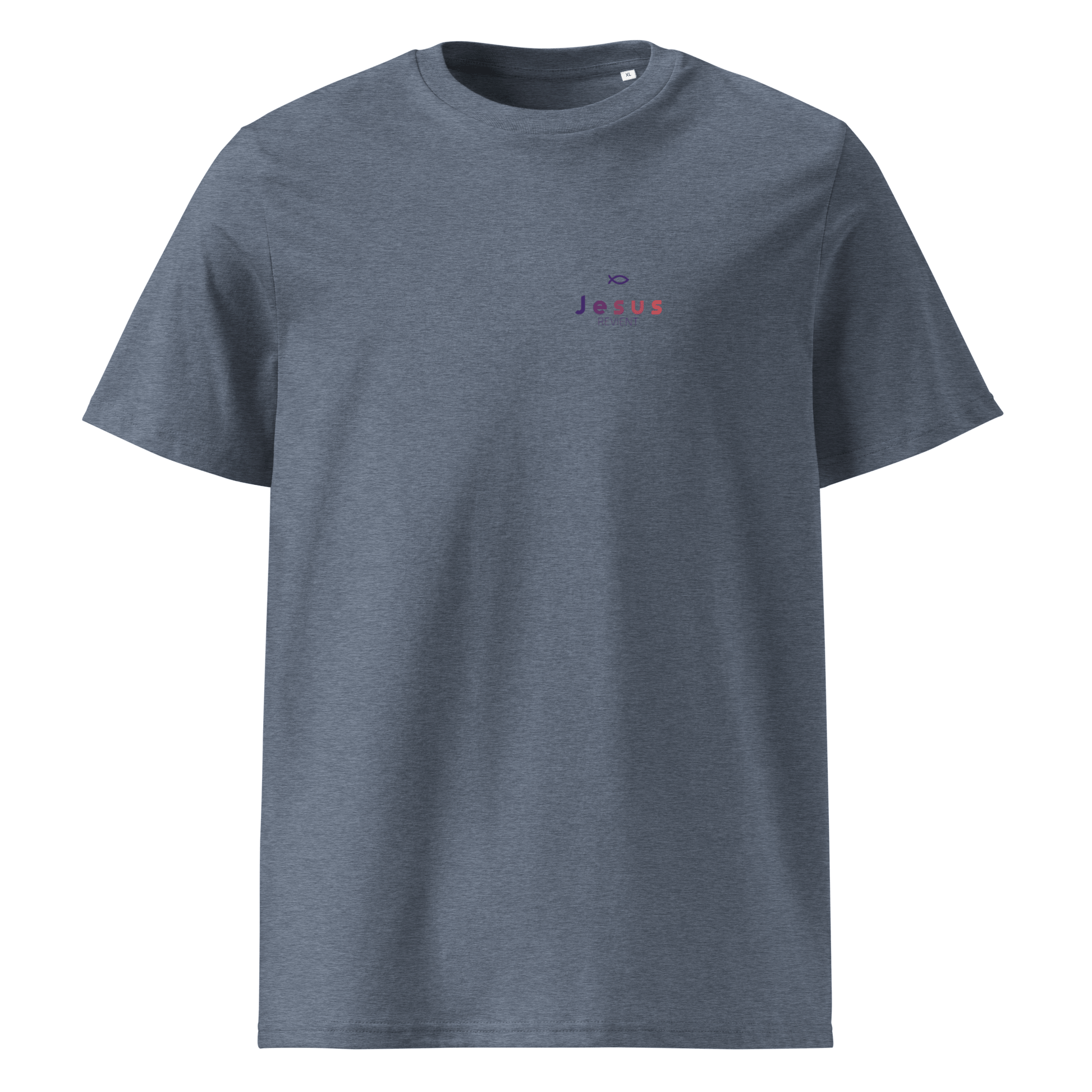 T-shirt unisexe en coton biologique jesus sauveT - SHIRTGoVibeshop777