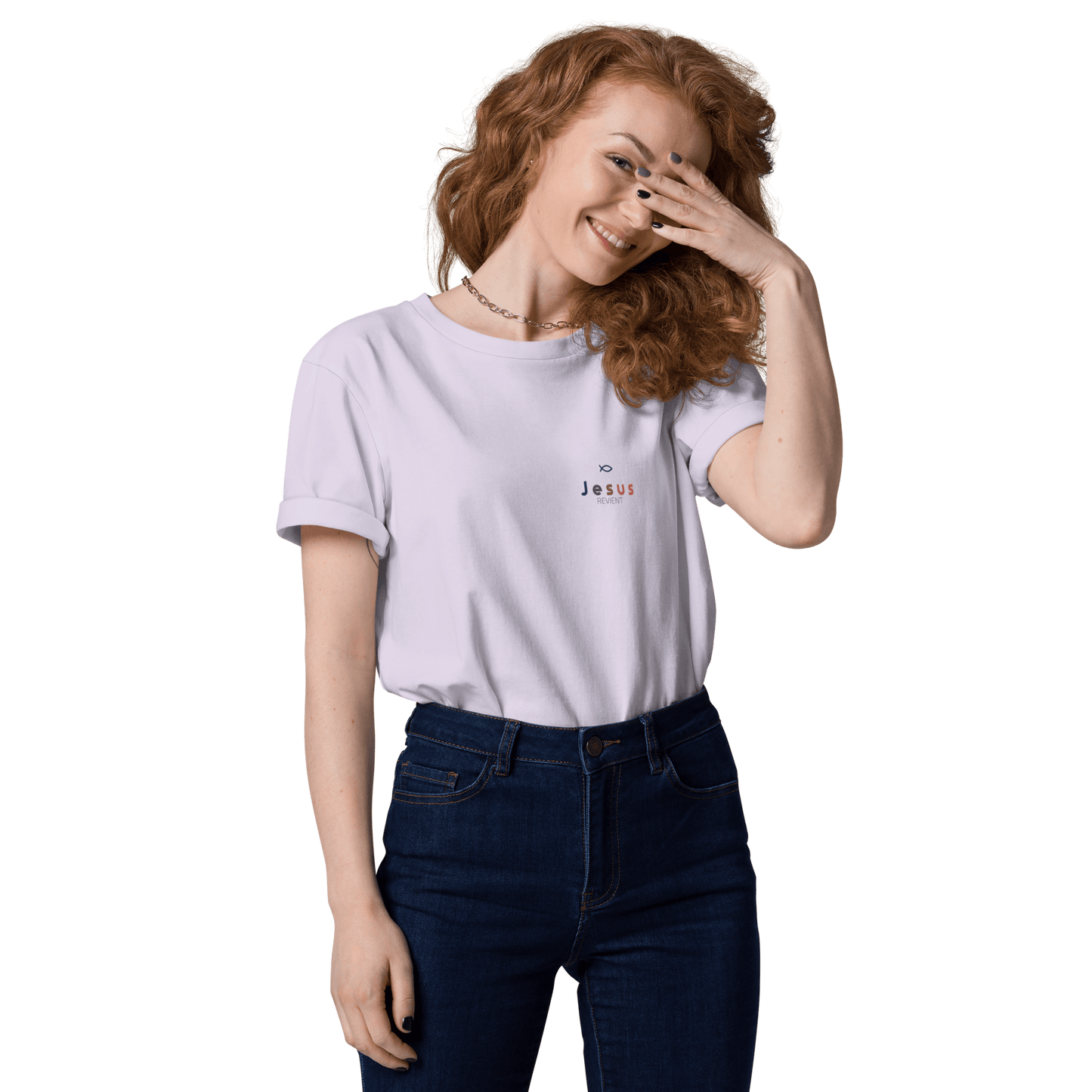 T-shirt unisexe en coton biologique jesus sauveT - SHIRTGoVibeshop777