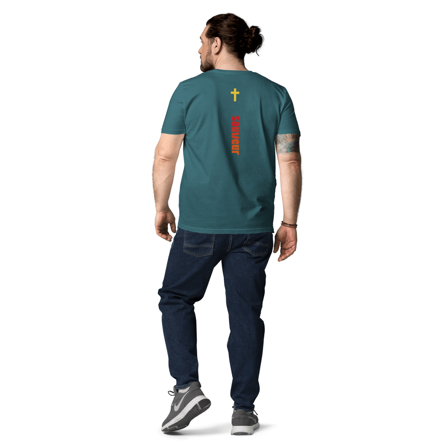 T-shirt unisexe en coton biologique jesus sauveT - SHIRTGoVibeshop777