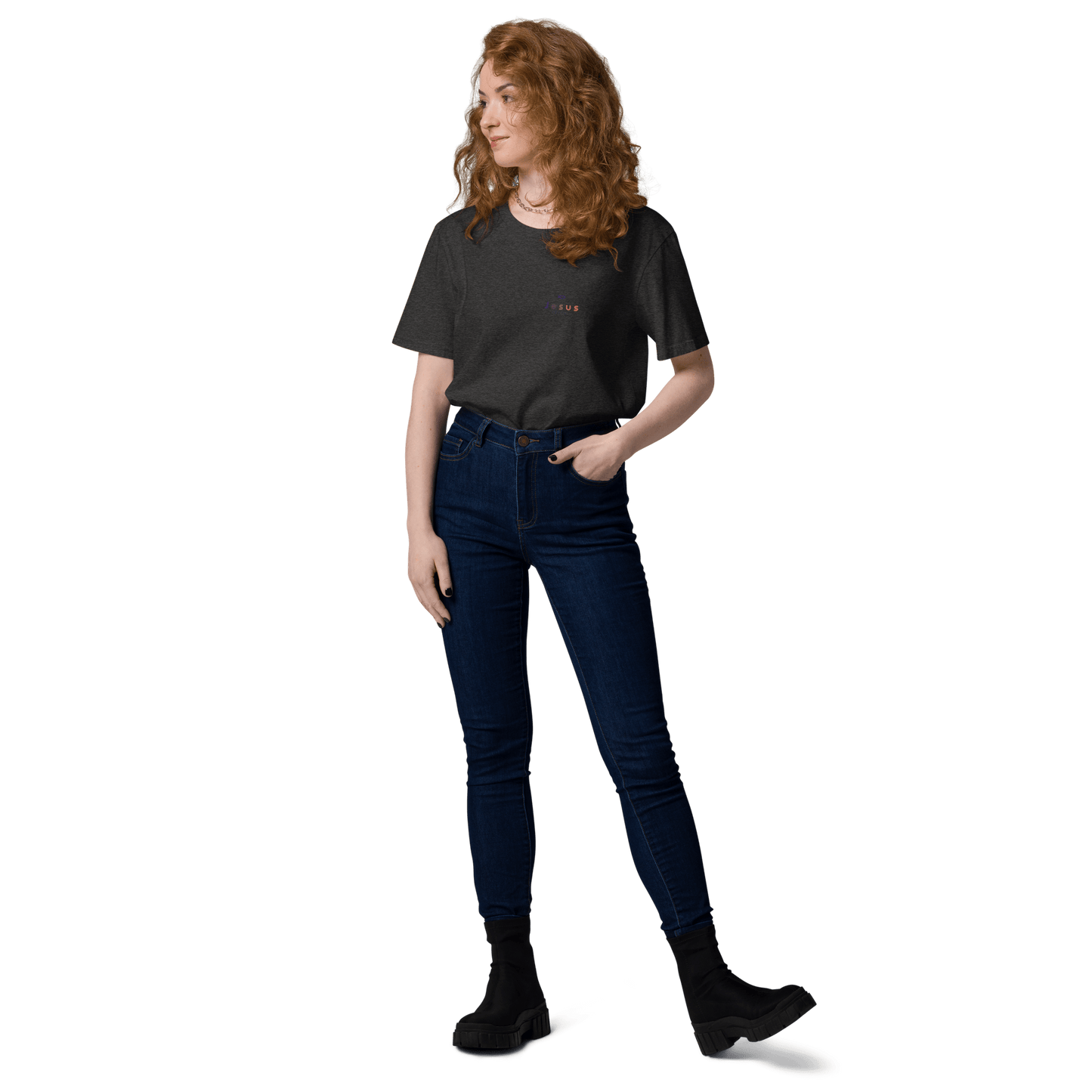 T-shirt unisexe en coton biologique jesus sauveT - SHIRTGoVibeshop777