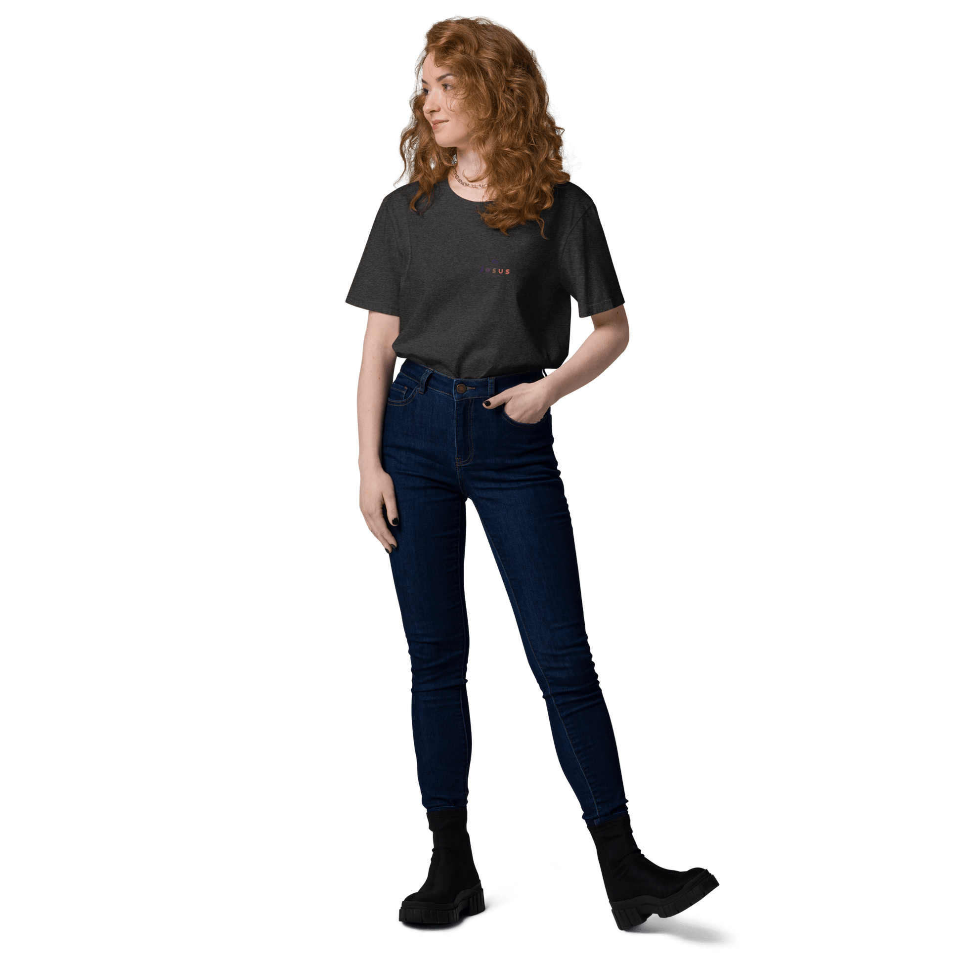 T-shirt unisexe en coton biologique jesus sauveT - SHIRTGoVibeshop777