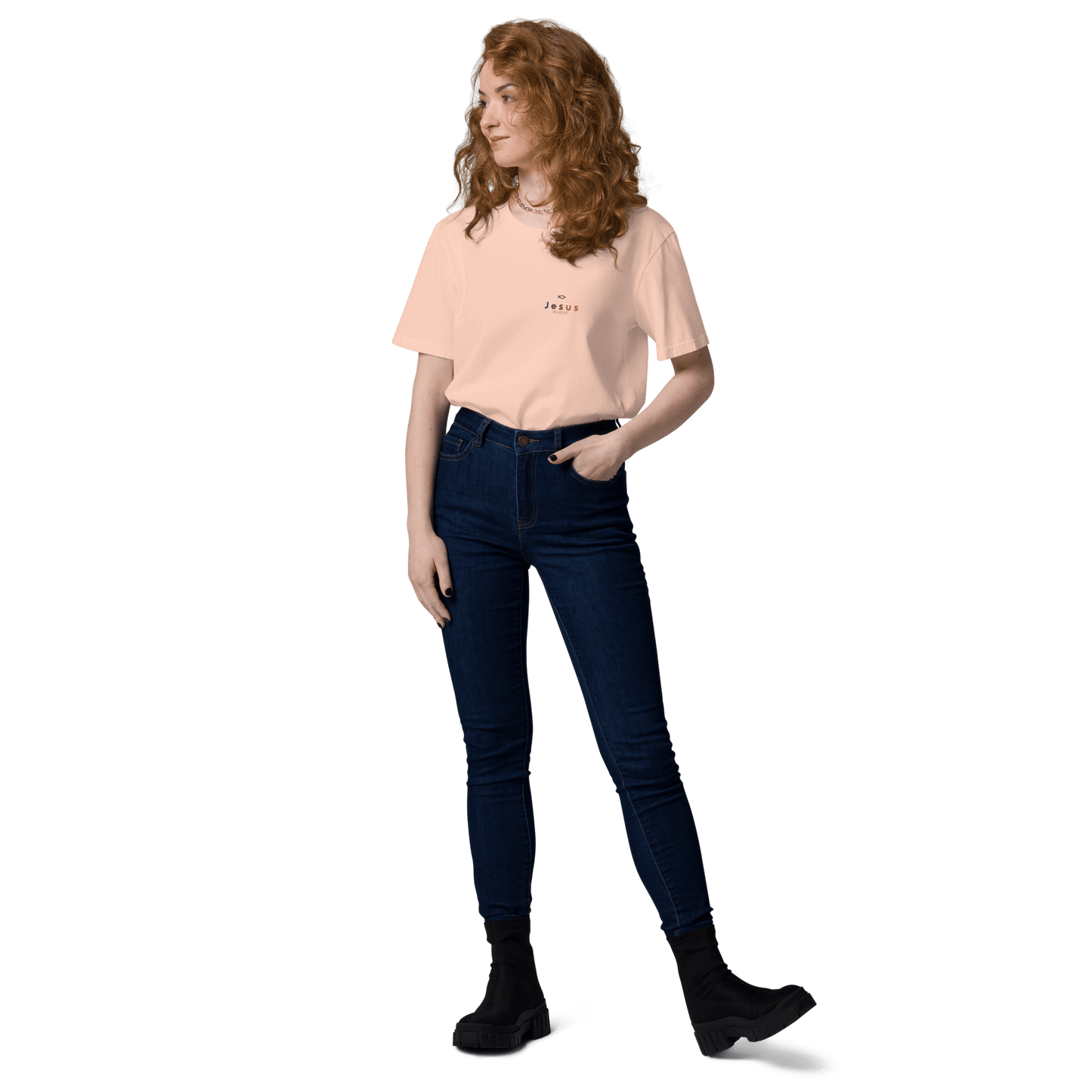 T-shirt unisexe en coton biologique jesus sauveT - SHIRTGoVibeshop777