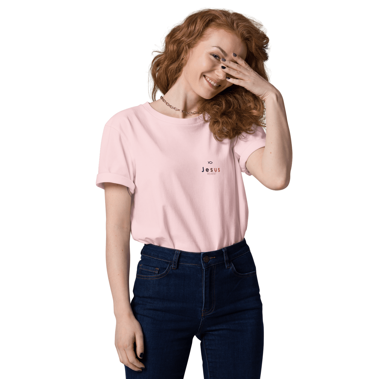 T-shirt unisexe en coton biologique jesus sauveT - SHIRTGoVibeshop777