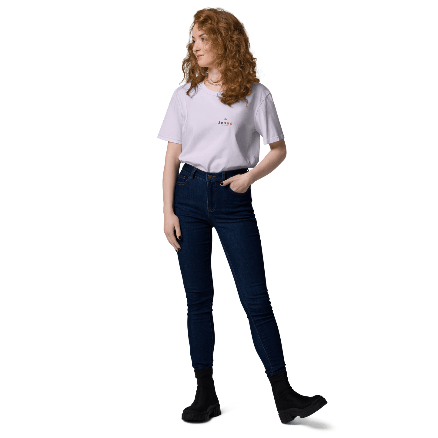 T-shirt unisexe en coton biologique jesus sauveT - SHIRTGoVibeshop777