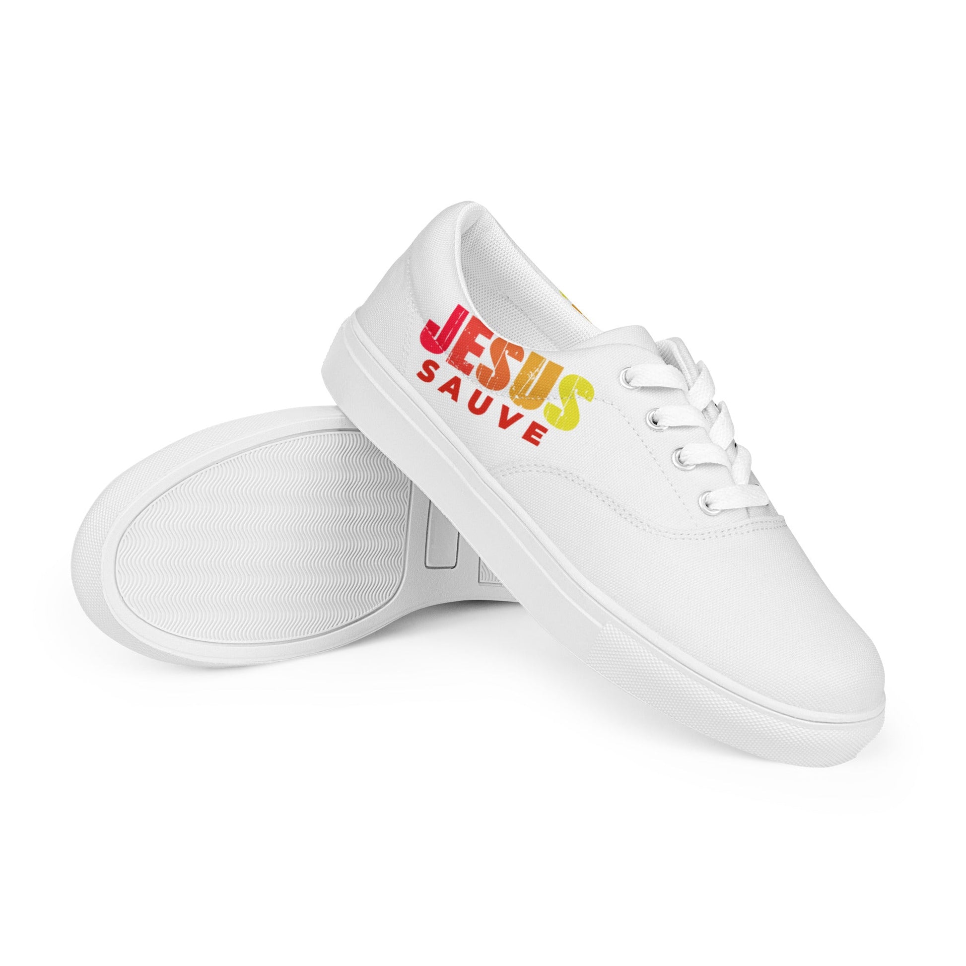 Tennis en toile jesus sauveSHOESGoVibeshop777