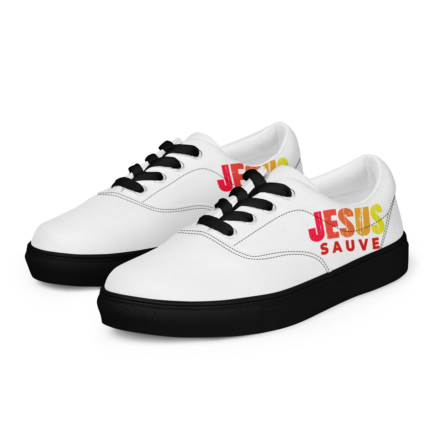 Tennis en toile jesus sauveSHOESGoVibeshop777