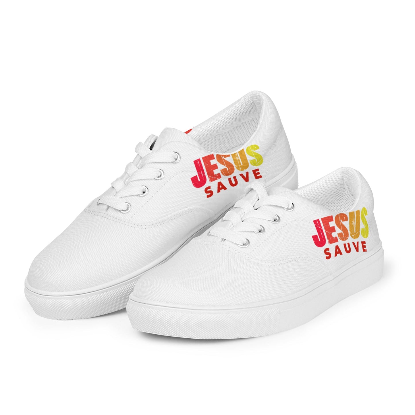 Tennis en toile jesus sauveSHOESGoVibeshop777