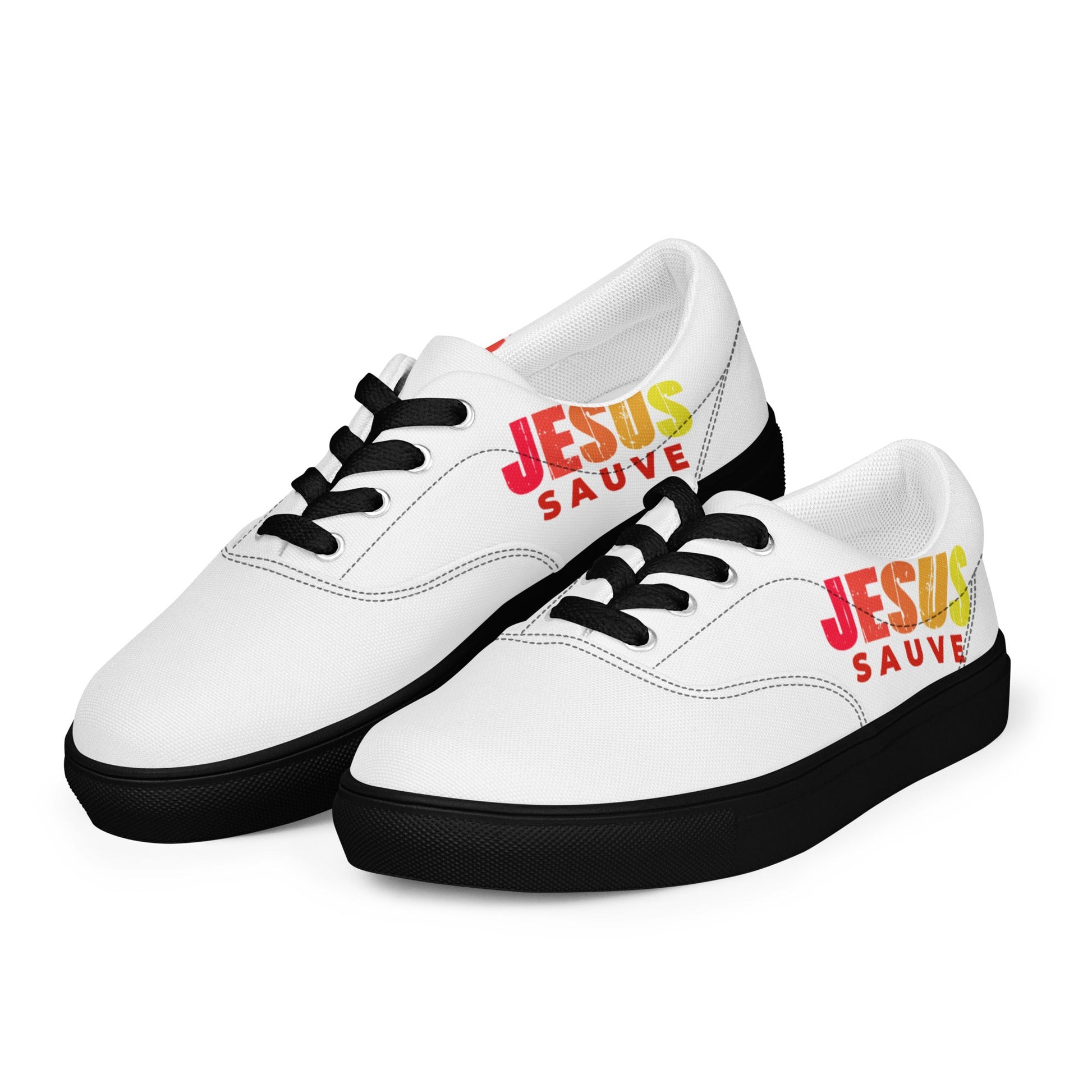 Tennis en toile jesus sauveSHOESGoVibeshop777