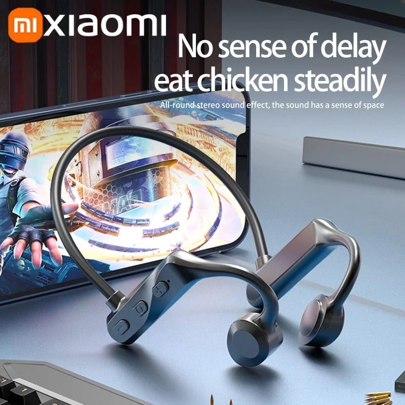 Xiaomi Swimming Bone Conduction Bluetooth 5.3 Headphones Double Earless IPX8 Waterproof Air Conduction Headphones New Arrivals