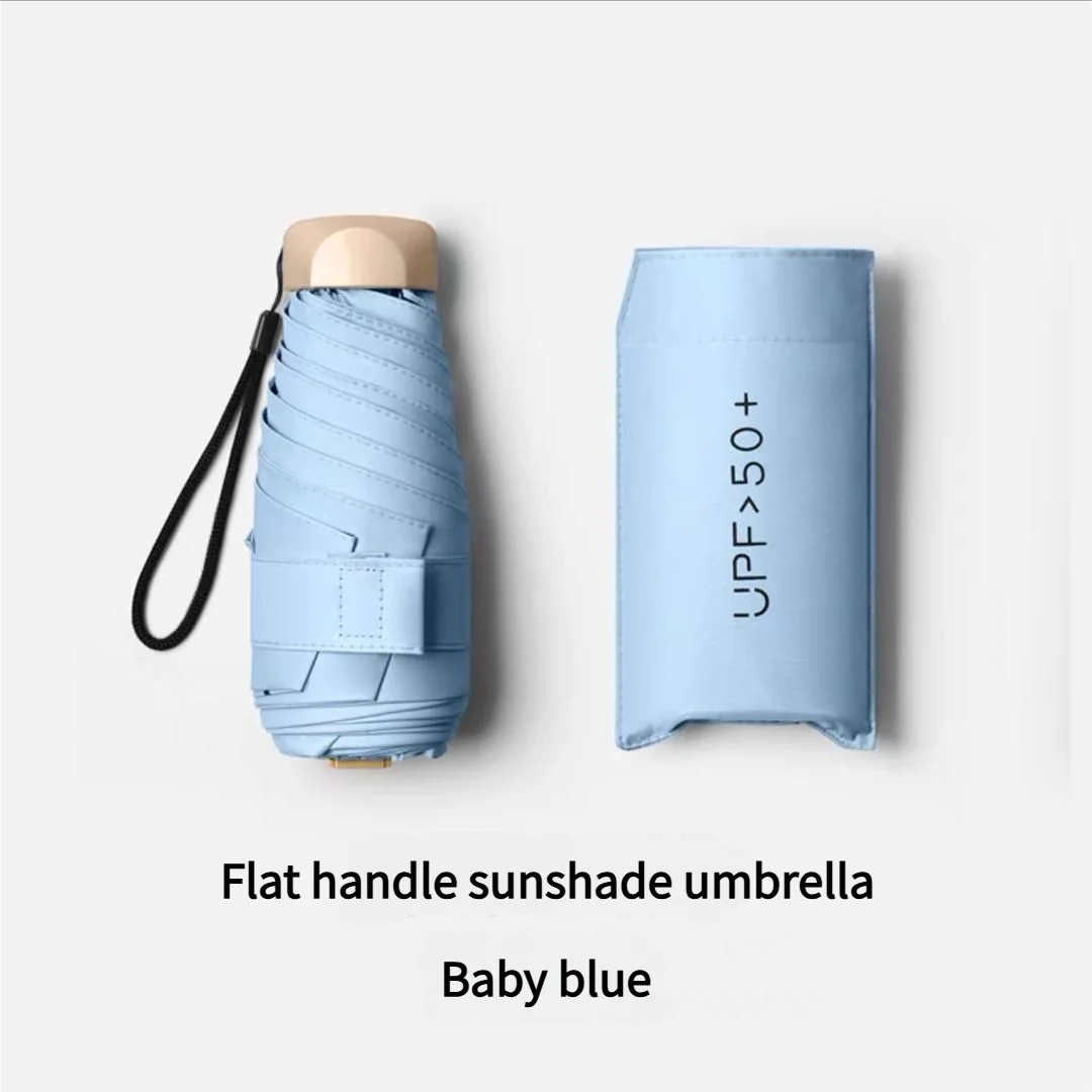 Mini Parapluie Pliable Anti-UV  UFP50– Parasol de Poche Compact