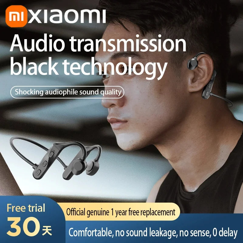 Xiaomi Swimming Bone Conduction Bluetooth 5.3 Headphones Double Earless IPX8 Waterproof Air Conduction Headphones New Arrivals