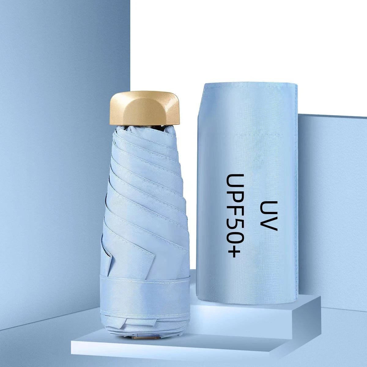 Mini Parapluie Pliable Anti-UV  UFP50– Parasol de Poche Compact