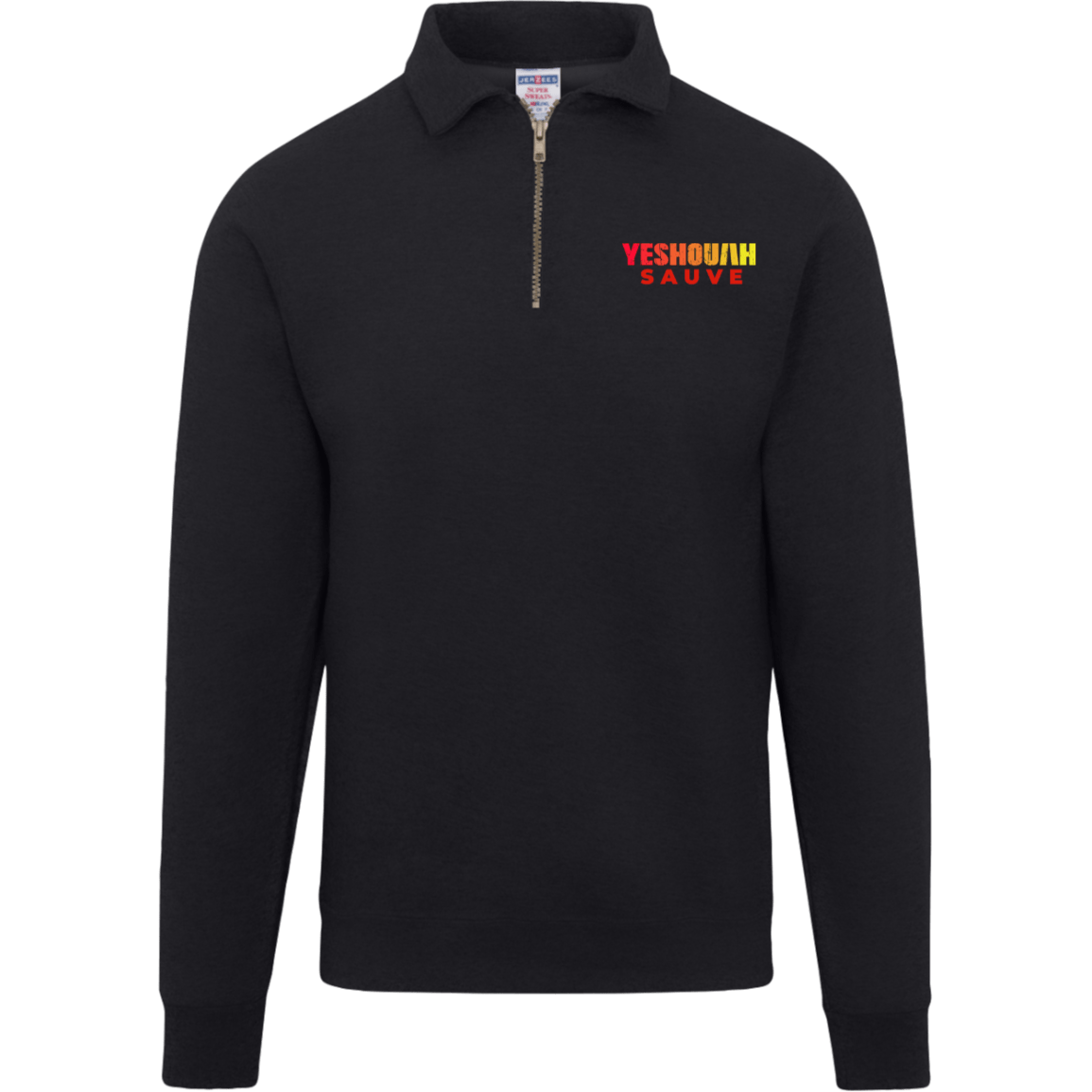 🧥 Jerzees 4528 – Sweat Homme Polaire 1/4 Zip YESHOUAH SAUVEPulloverGoVibeshop777