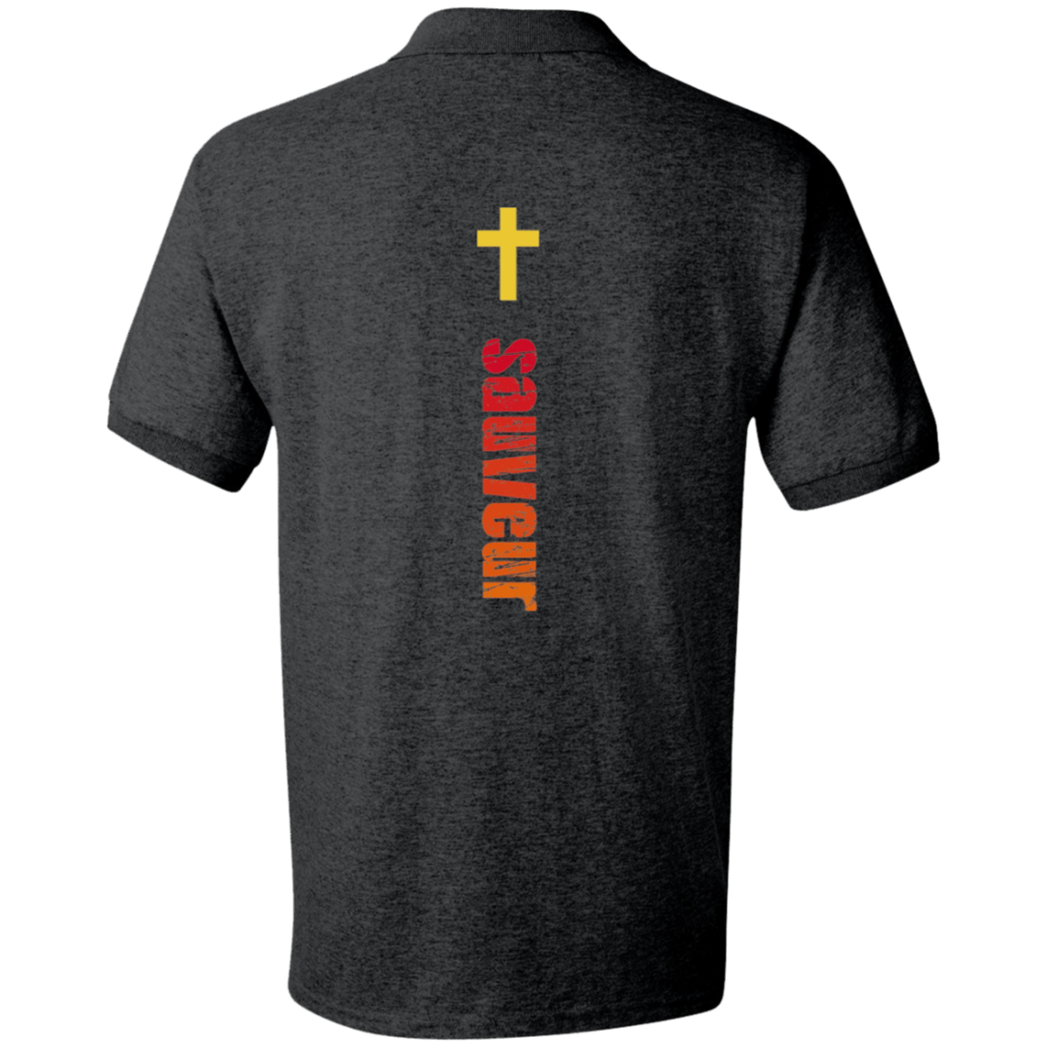 Polo Shirt en Jersey Jesus Sauve GoVibeshop777