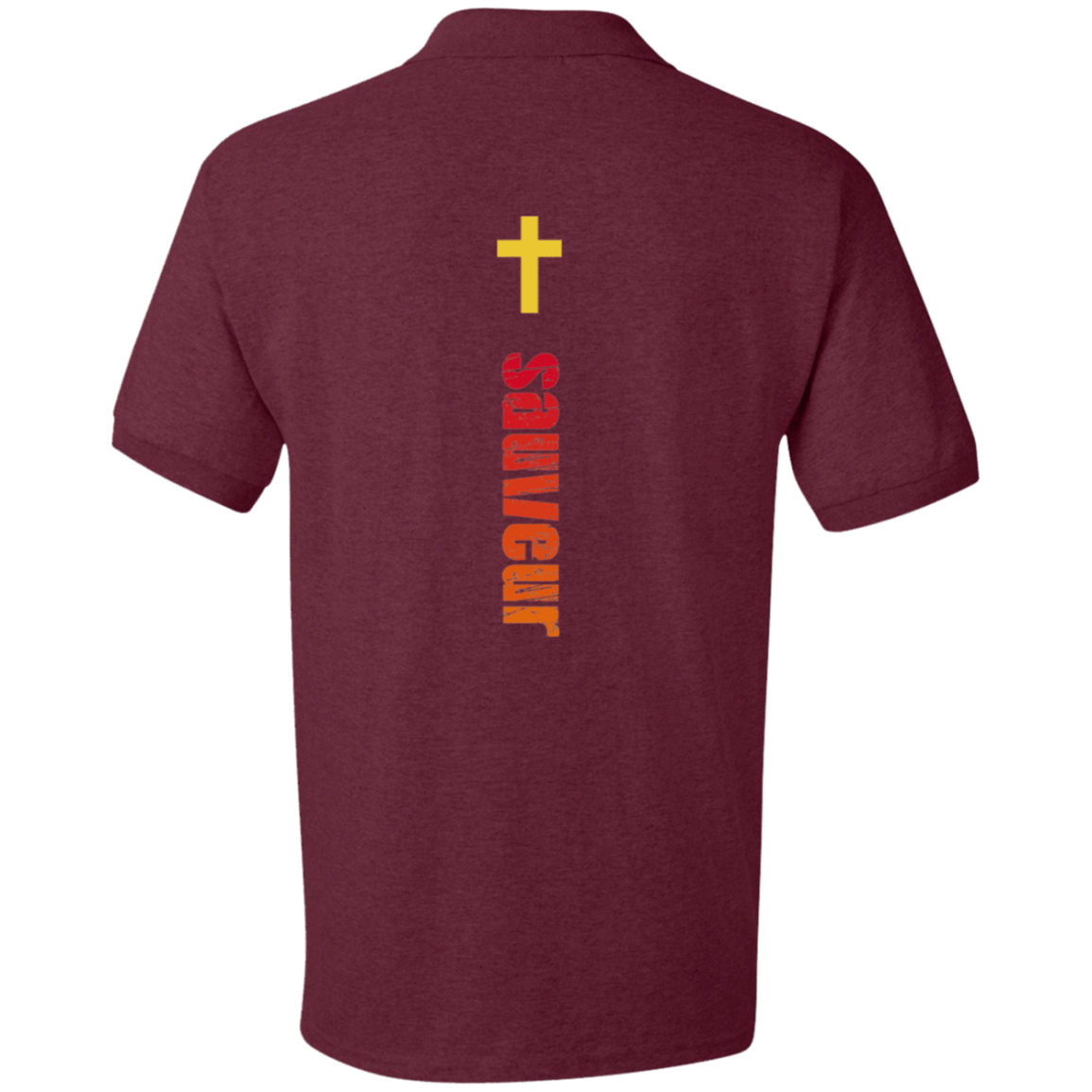 Polo Shirt en Jersey Jesus Sauve GoVibeshop777