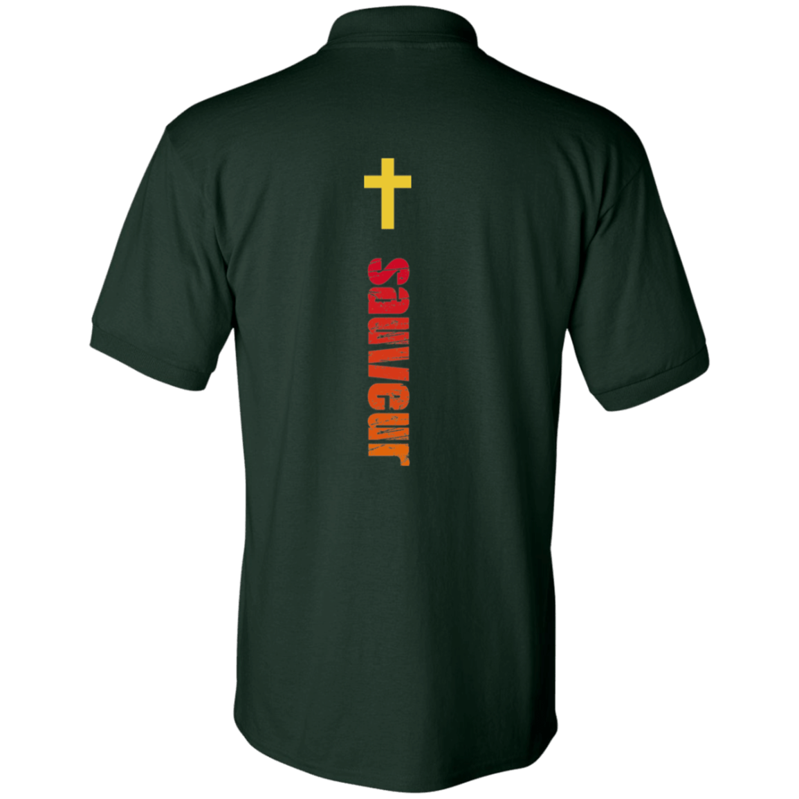 Polo Shirt en Jersey Jesus Sauve GoVibeshop777