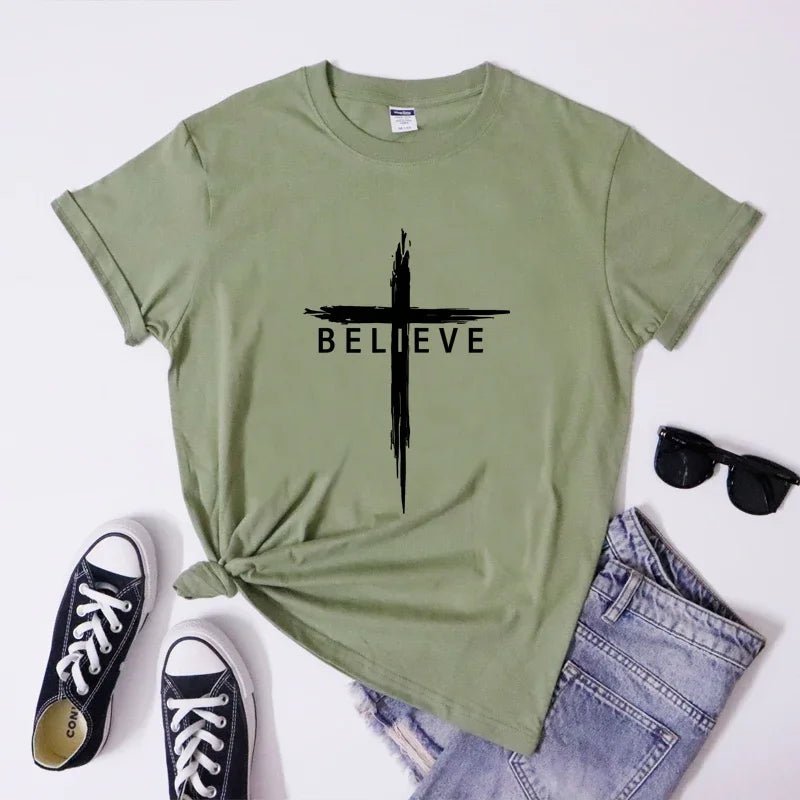 T-shirt Chrétien – Confort, Style & Message InspirantGoVibeshop777