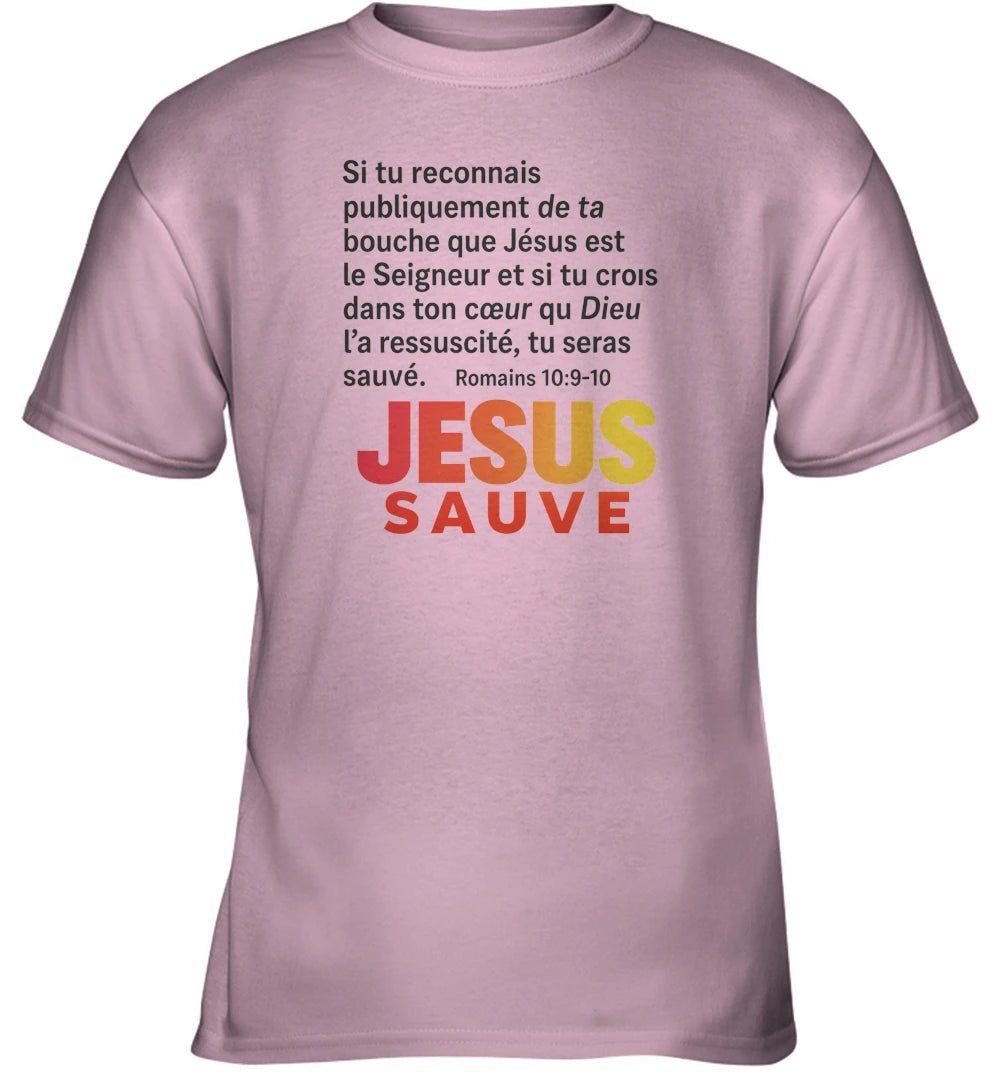 🌟 T-shirt Gildan Heavy Cotton 5000B – Jesus sauveGoVibeshop777