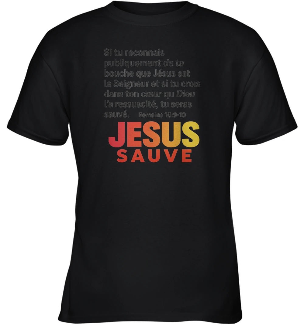 🌟 T-shirt Gildan Heavy Cotton 5000B – Jesus sauveGoVibeshop777