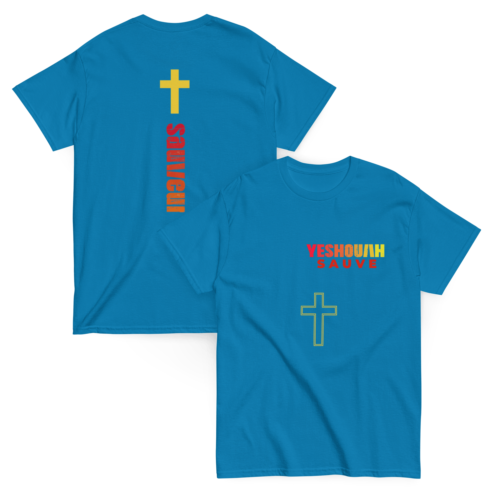 T-shirt jesus sauveT - SHIRTGoVibeshop777