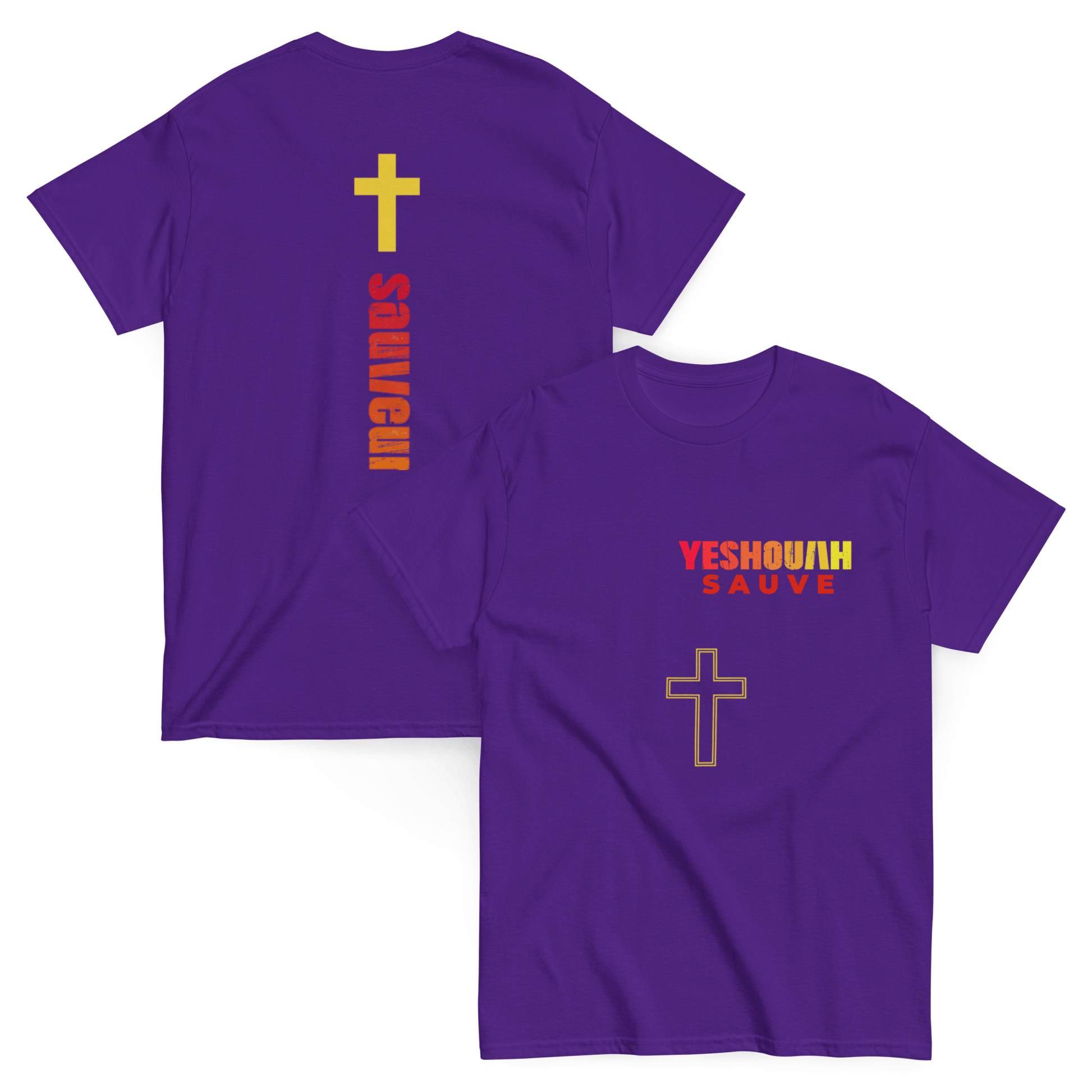 T-shirt jesus sauveT - SHIRTGoVibeshop777
