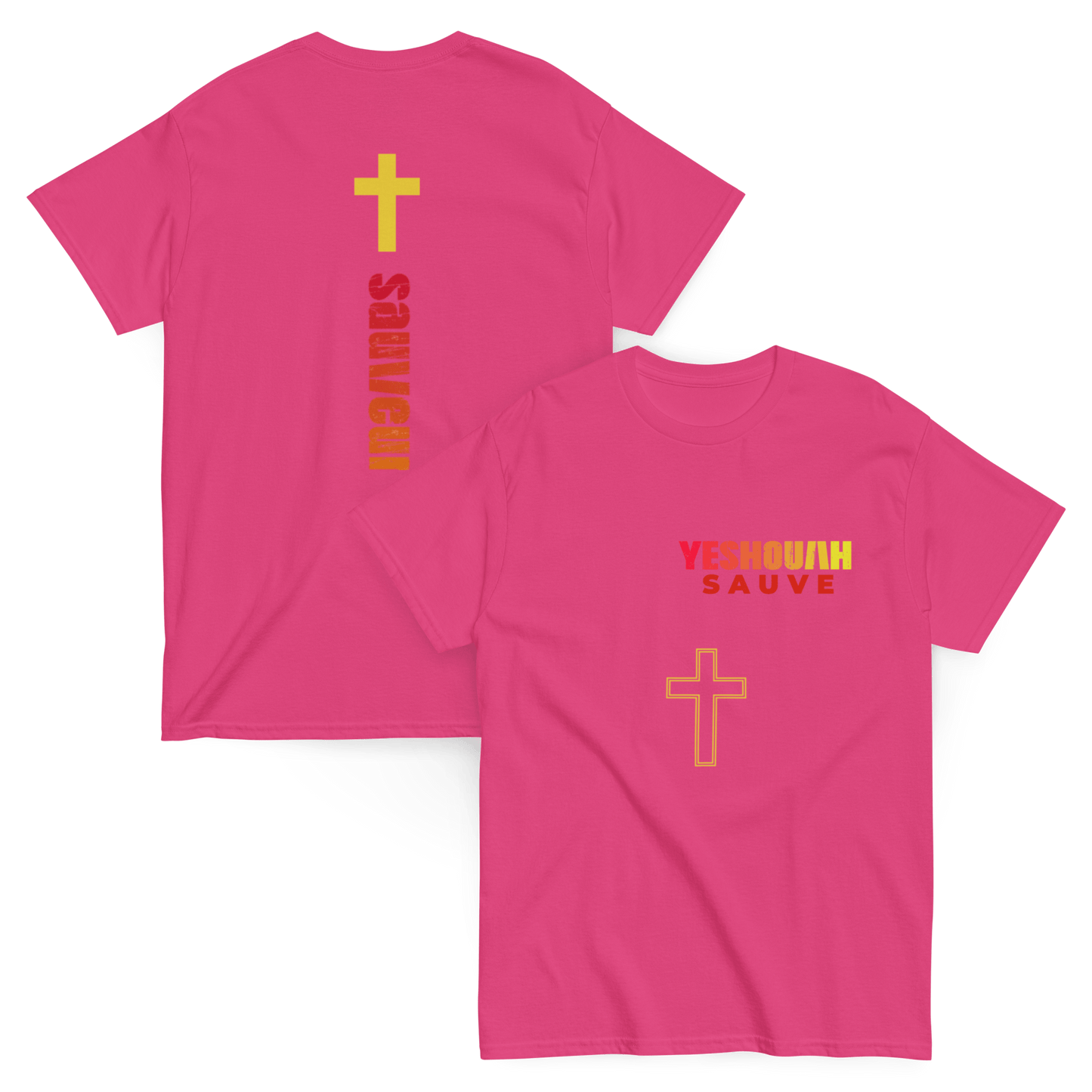 T-shirt jesus sauveT - SHIRTGoVibeshop777
