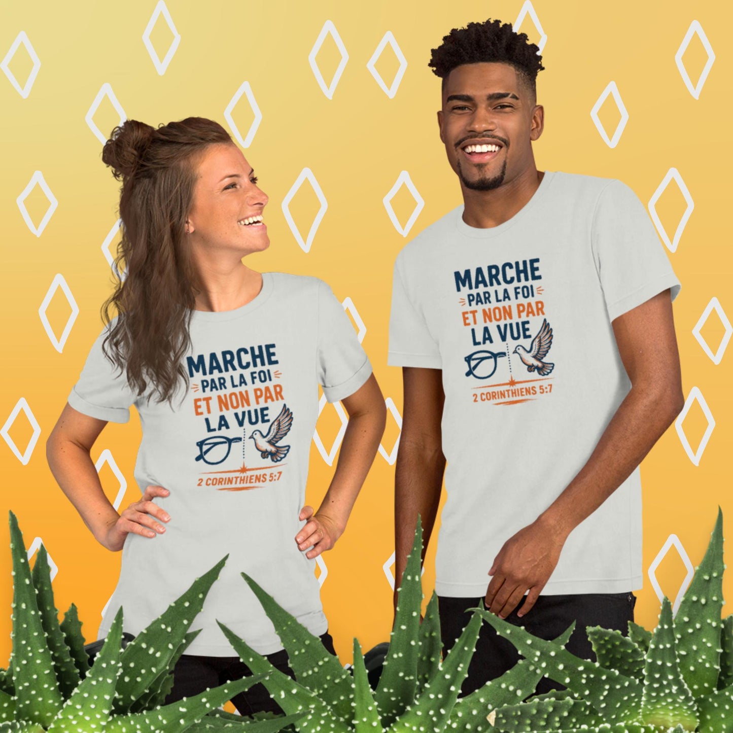T-shirt marche par la foiGoVibeshop777