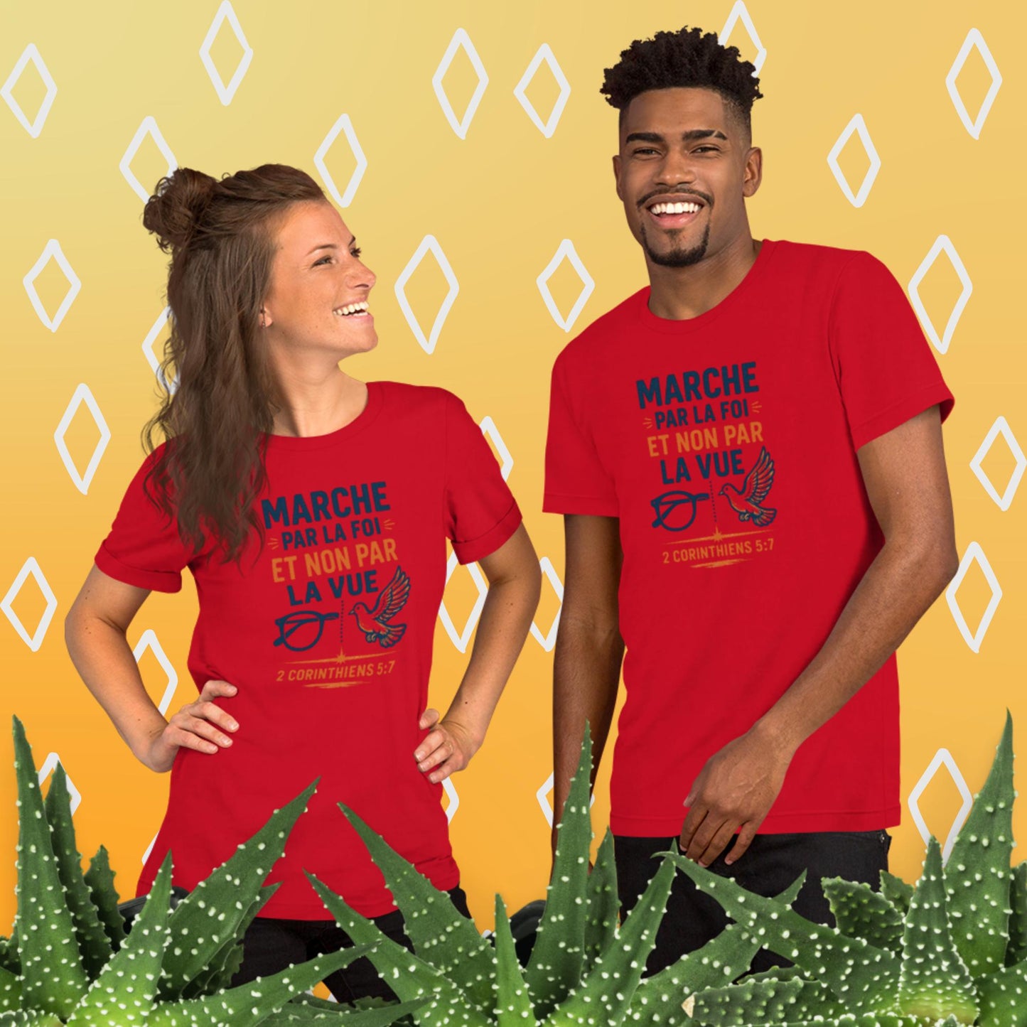 T-shirt marche par la foiGoVibeshop777