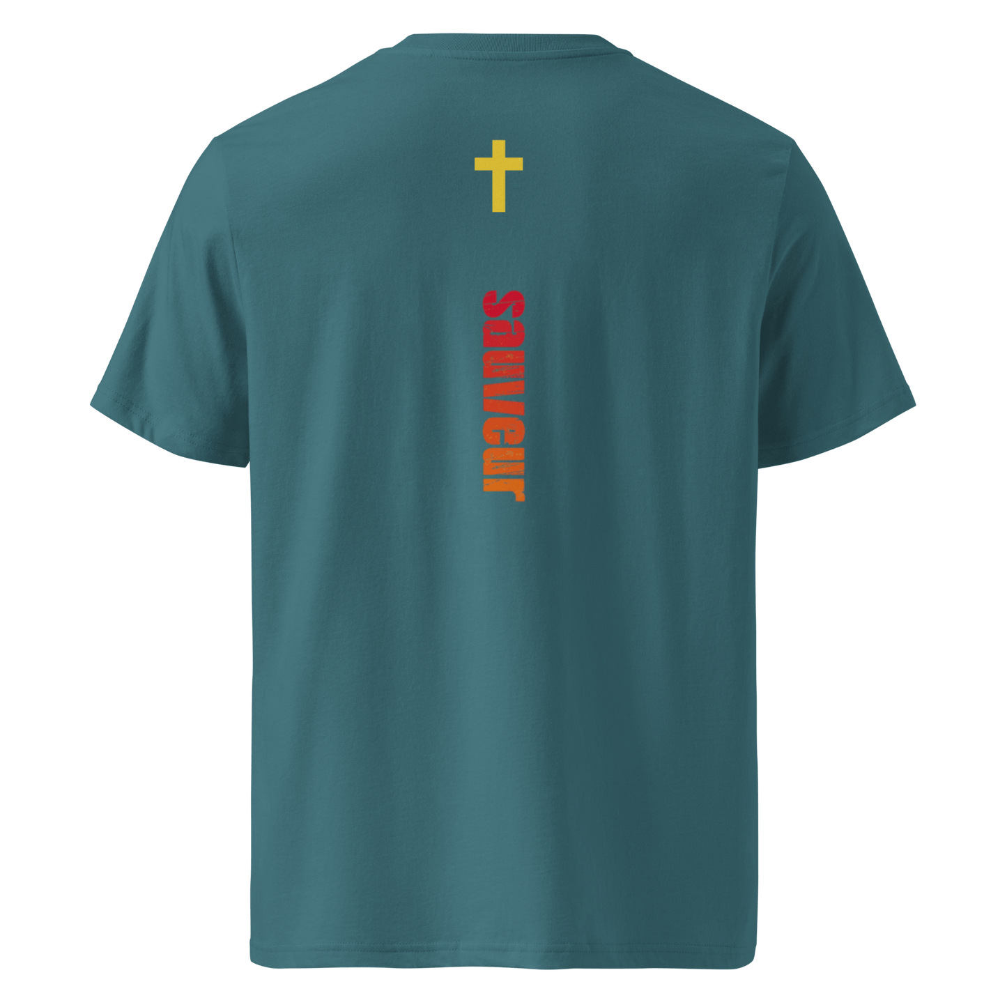 T-shirt unisexe en coton biologique jesus sauveT - SHIRTGoVibeshop777