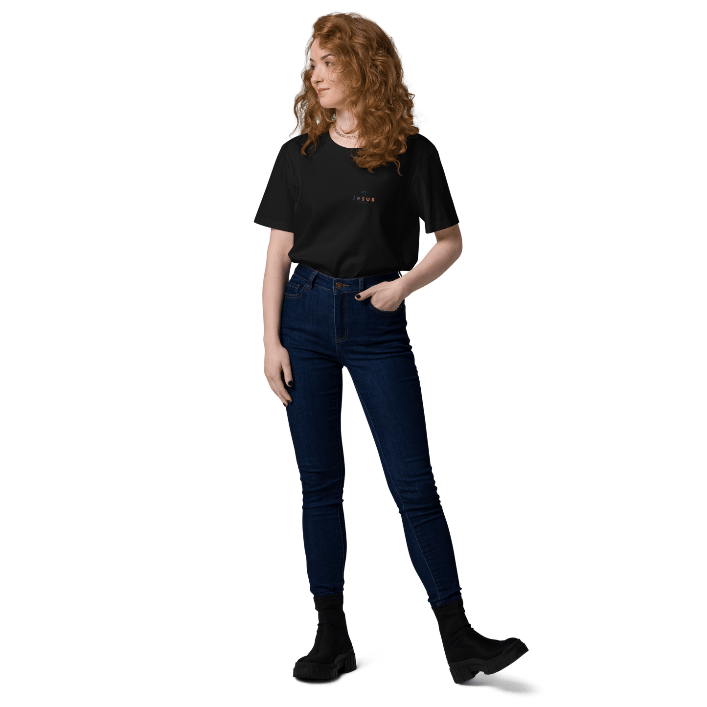 T-shirt unisexe en coton biologique jesus sauveT - SHIRTGoVibeshop777