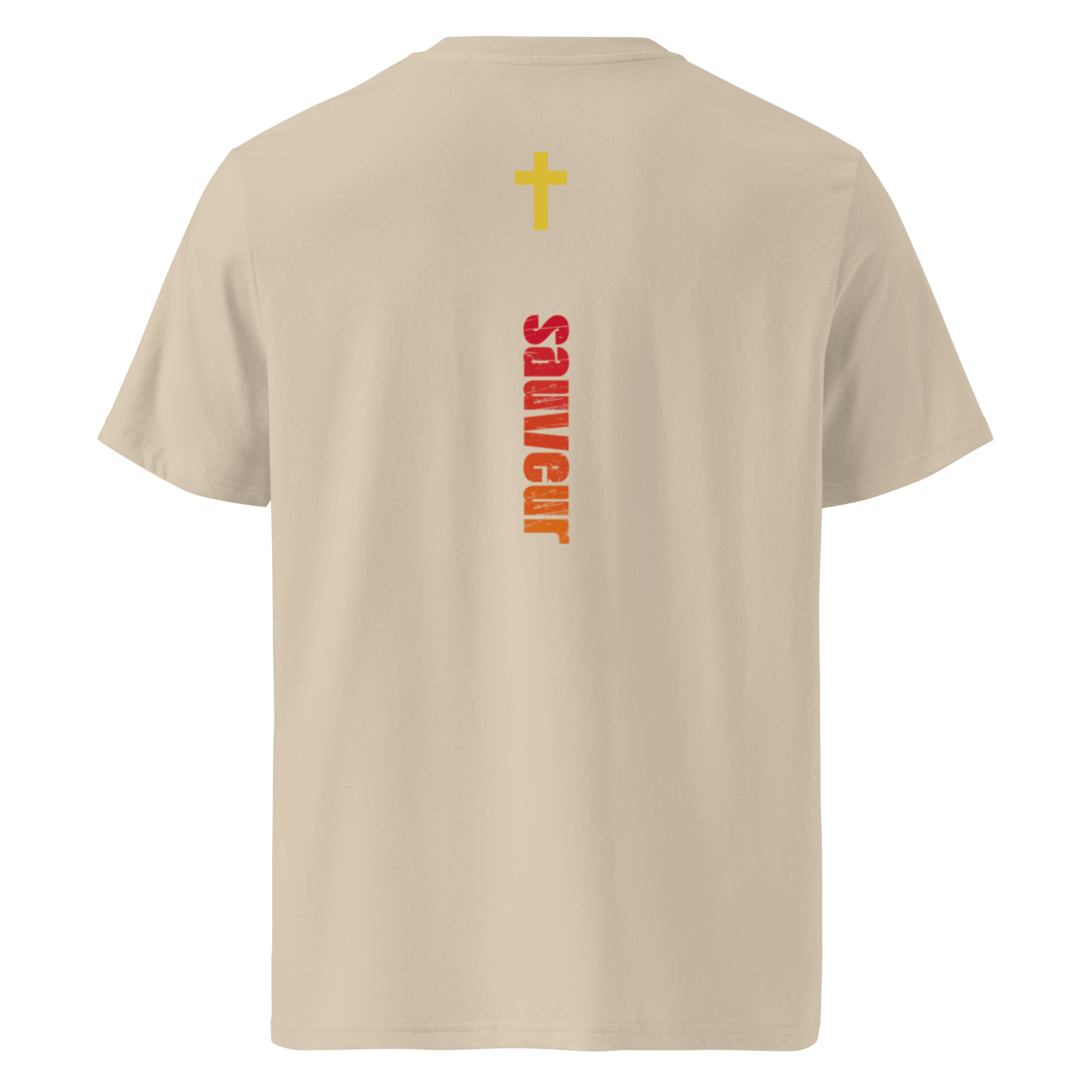 T-shirt unisexe en coton biologique jesus sauveT - SHIRTGoVibeshop777