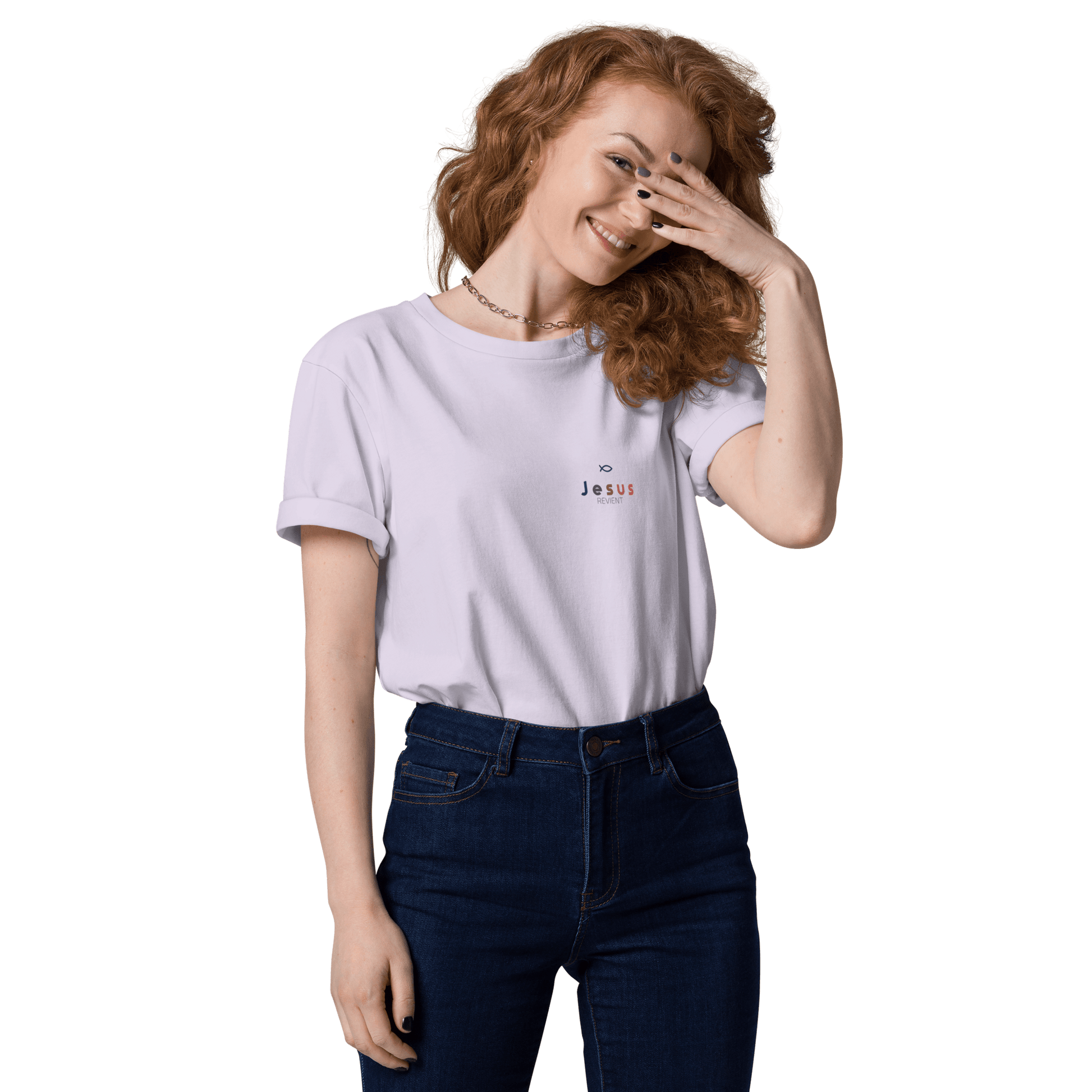 T-shirt unisexe en coton biologique jesus sauveT - SHIRTGoVibeshop777