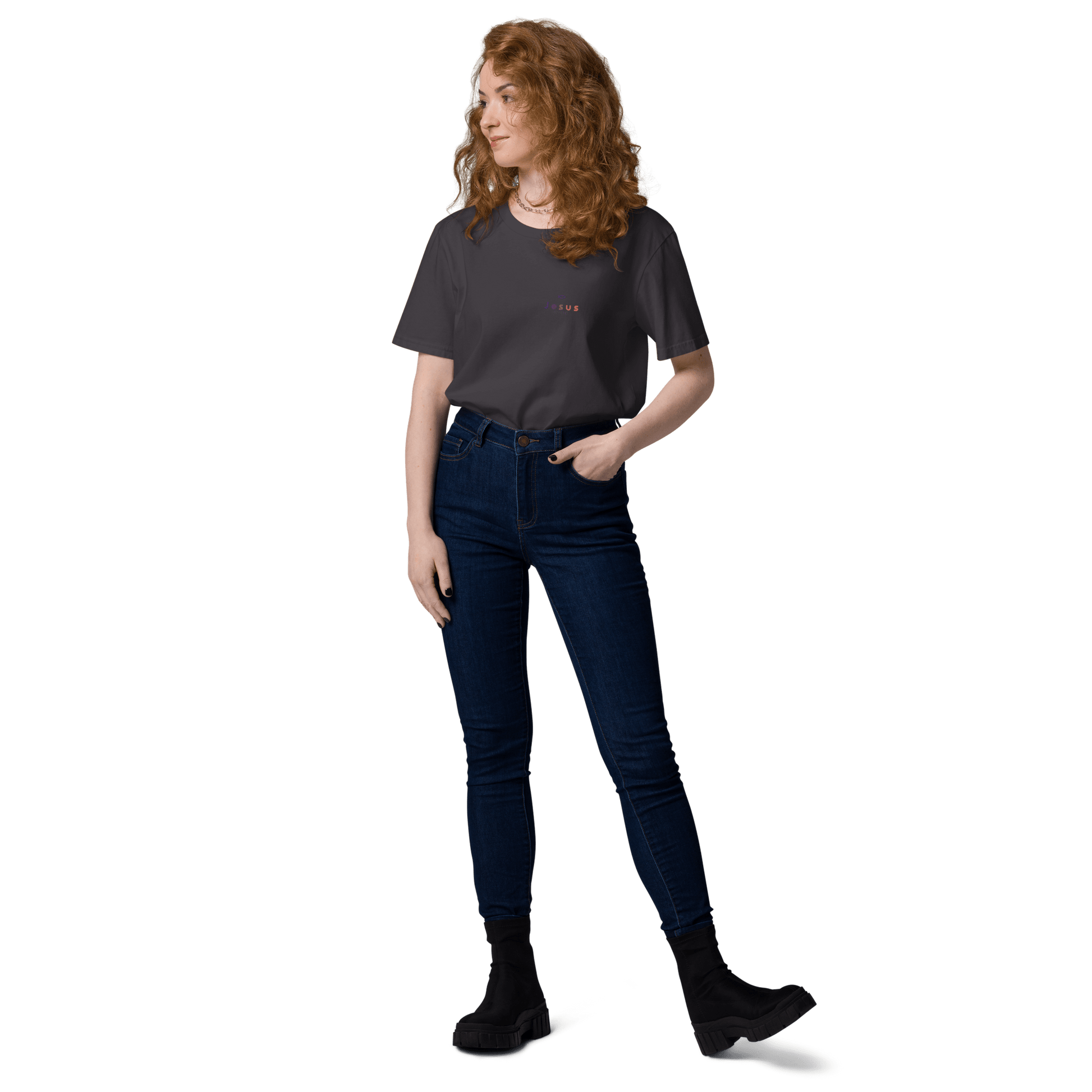 T-shirt unisexe en coton biologique jesus sauveT - SHIRTGoVibeshop777