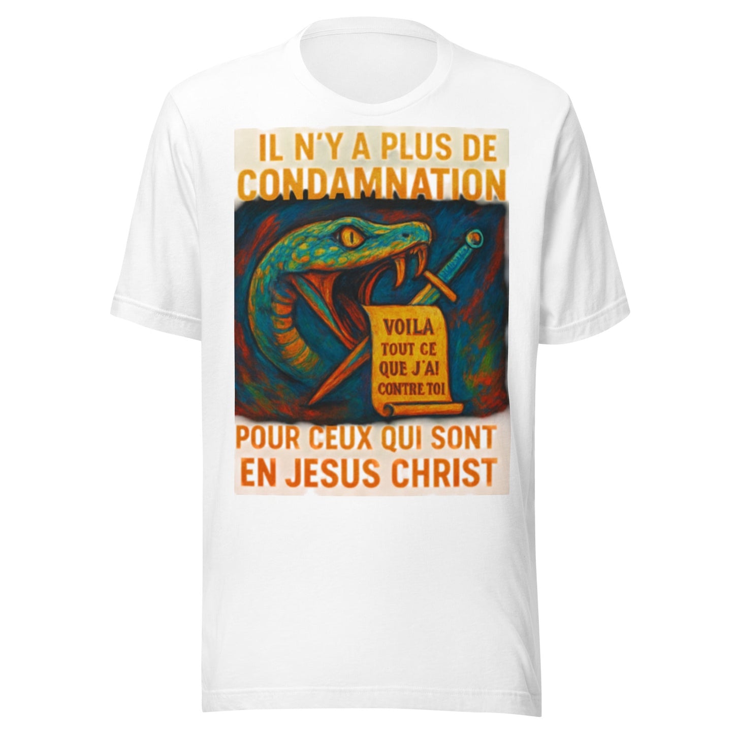 T-shirt unisexe plus de condamnationT - SHIRTGoVibeshop777