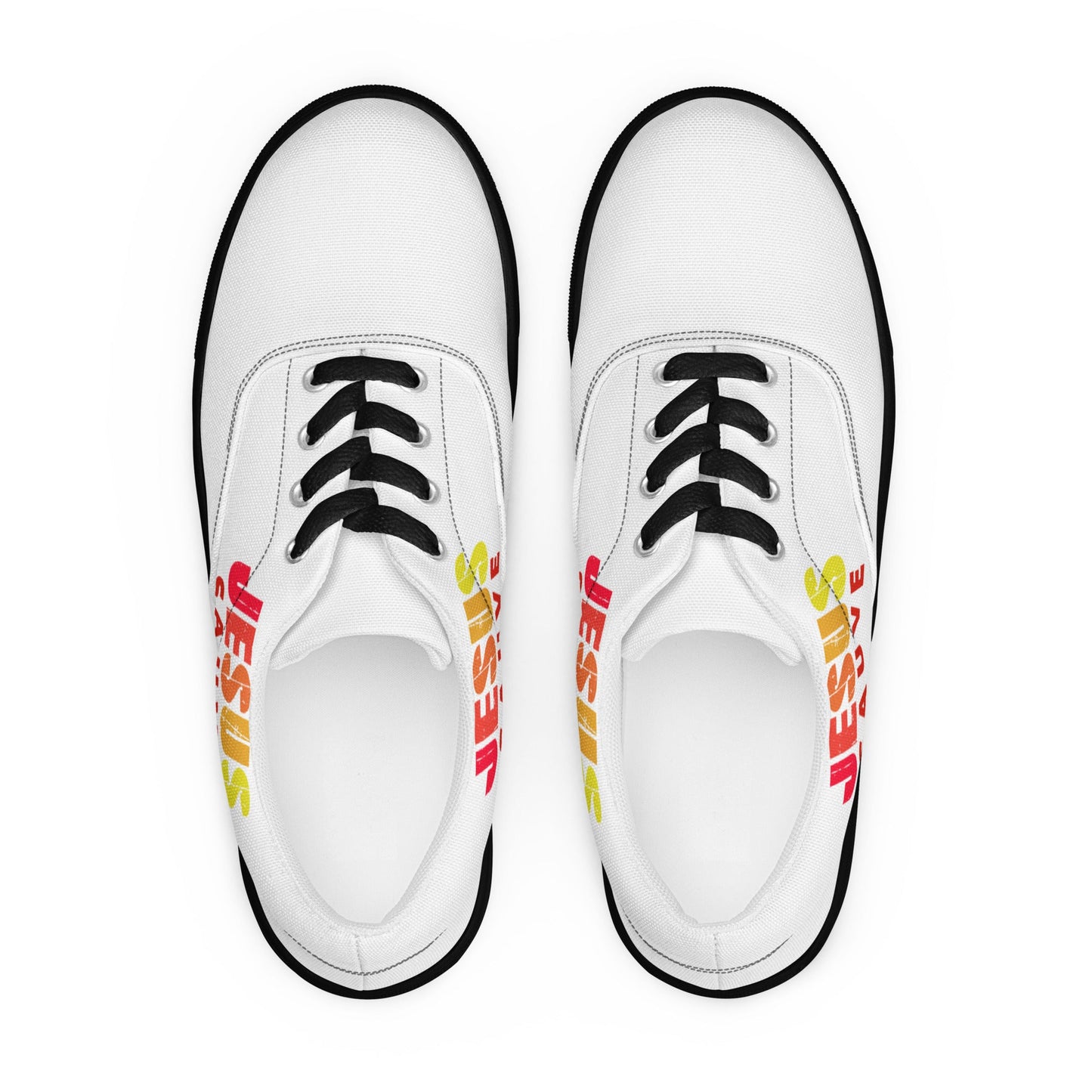 Tennis en toile jesus sauveSHOESGoVibeshop777