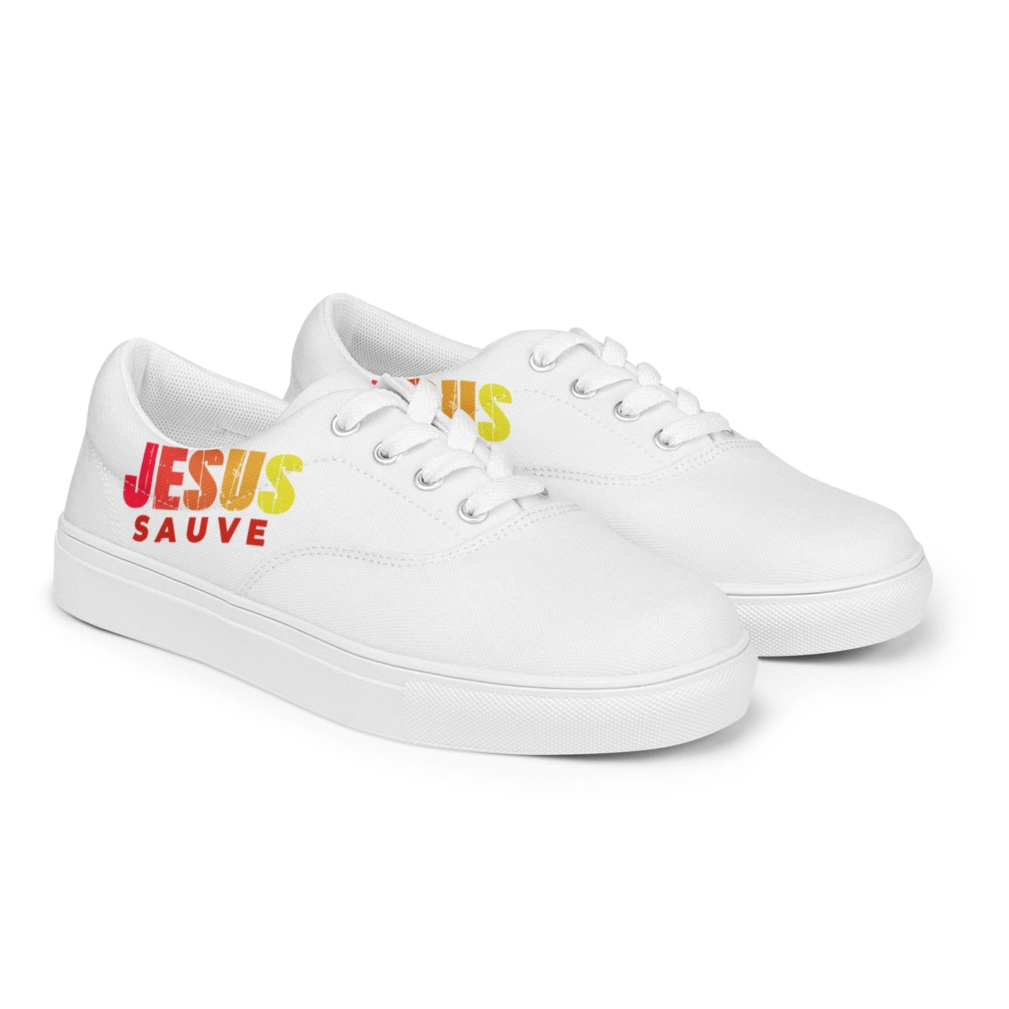 Tennis en toile jesus sauveSHOESGoVibeshop777
