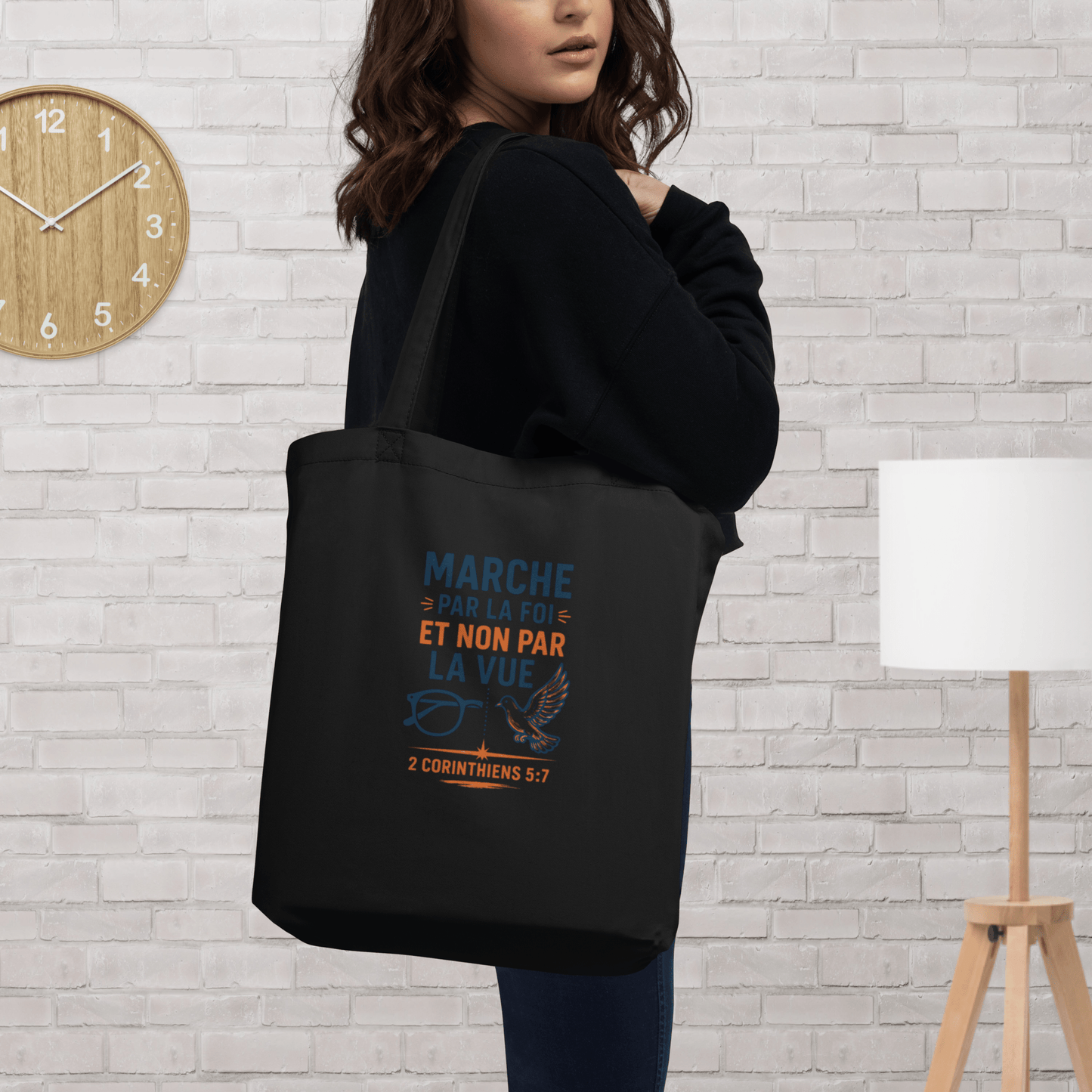 Tote Bag Bio marche par la foiGoVibeshop777